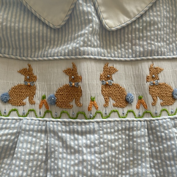 Shrimp & Grits kids romper - Picture 2 of 7